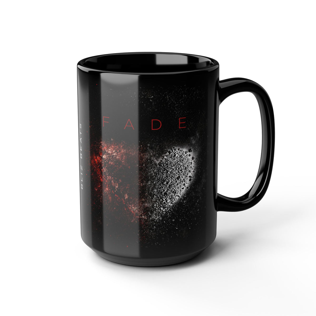 The FADE Mug - Distressed Heart Album Artwork